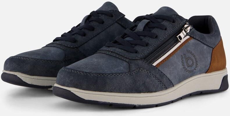 Bugatti Arriba Sneakers blauw Leer