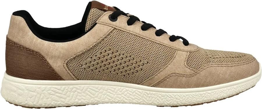 Bugatti Sneakers laag beige bruin zwart