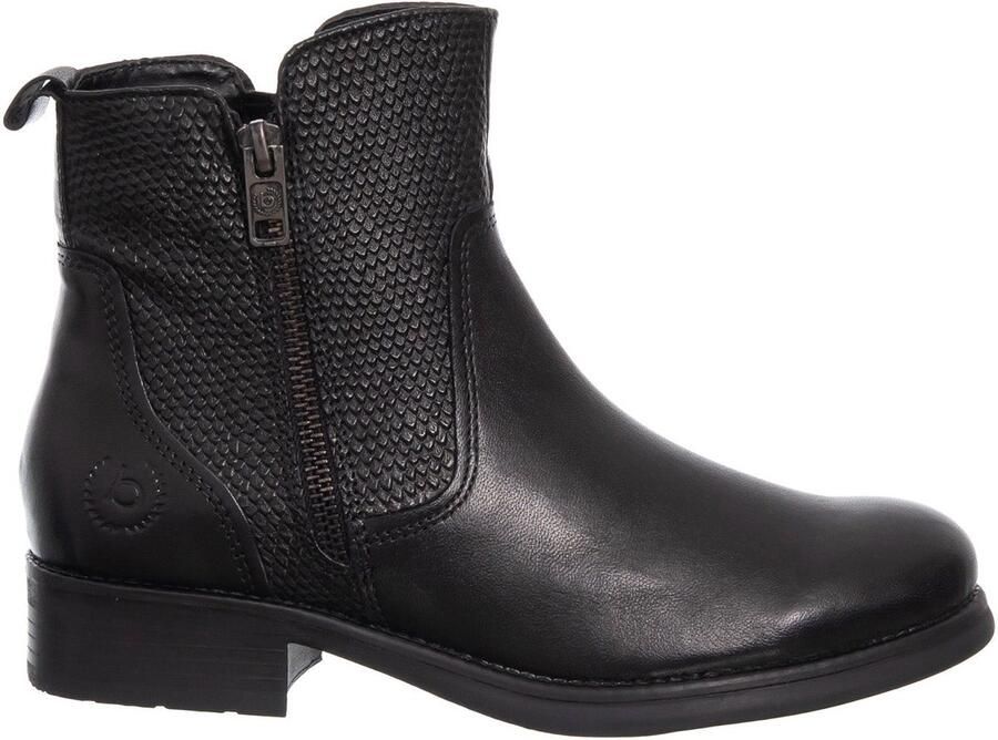 Bugatti dameslaarzen natuurlijke leer stiefelette black zln