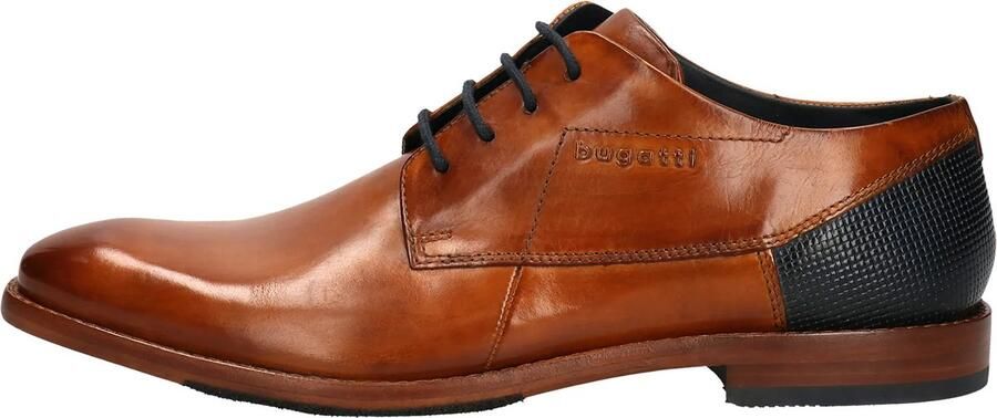 Bugatti Veterschoenen met contrastbeleg bij de hiel
