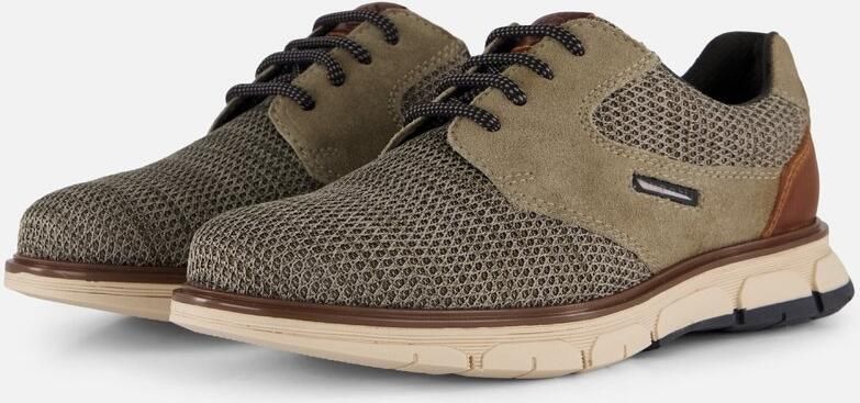 Bugatti Don Veterschoenen groen Leer