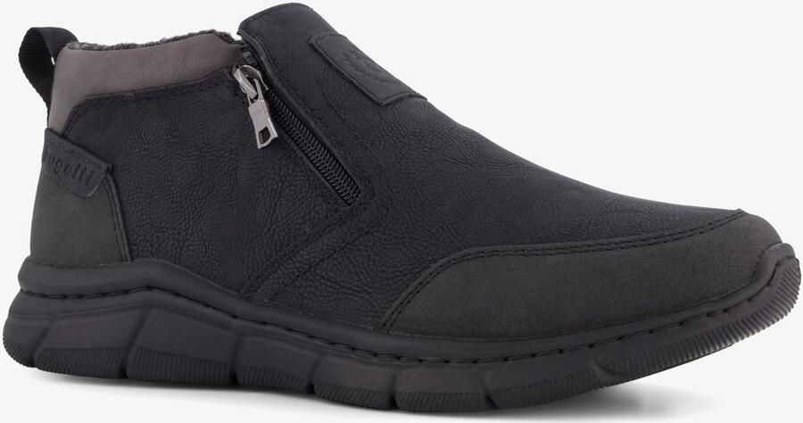 Bugatti e hoge heren sneakers zwart Uitneembare zool