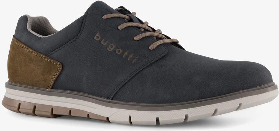 Bugatti heren sneakers blauw Uitneembare zool