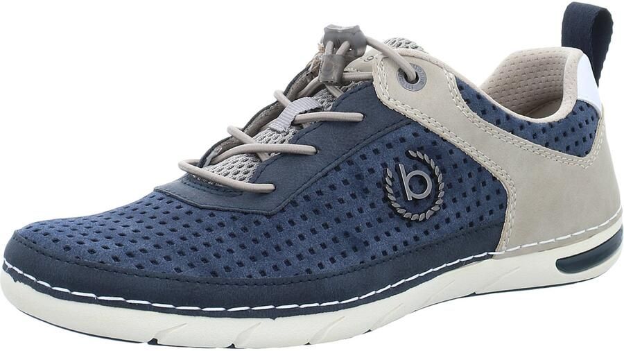 Bugatti Sportieve veterschoen navy greige