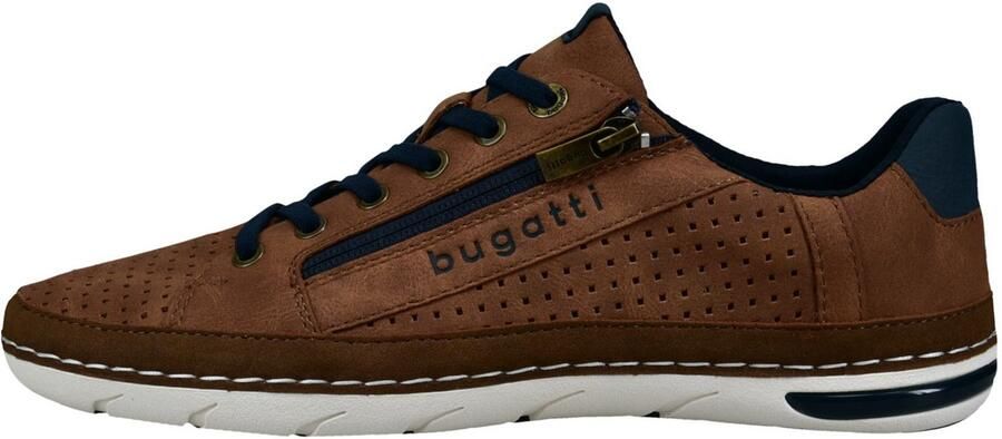 Bugatti Veterschoenen avondschoen businessschoen met kleine stretchinzetten breedte g