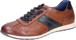 Bugatti Slip-on sneakers lage schoen slipper businessschoen met contrastafwerking