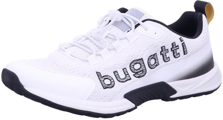 Bugatti heren veterschoenen wit