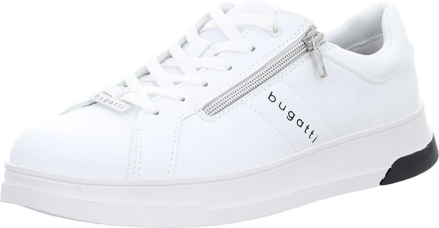Bugatti heren veterschoenen wit