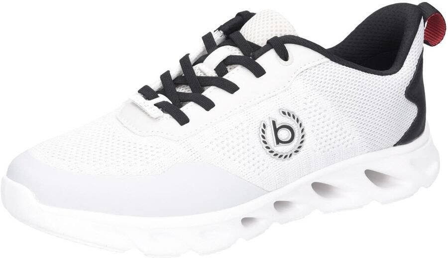 Bugatti Sneakers laag zwart wit
