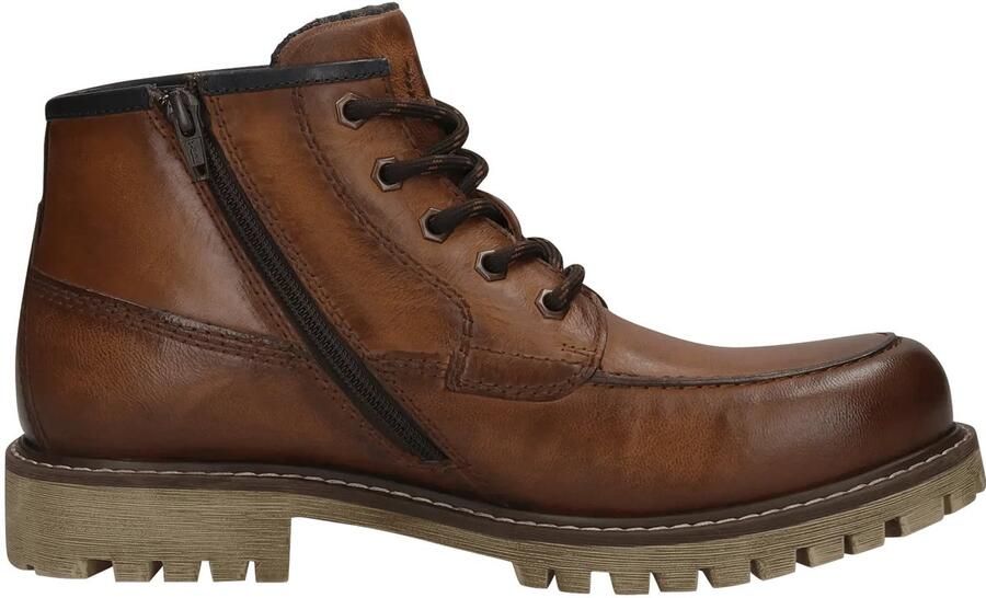 Bugatti Laarzen met veters Goat Pull Up