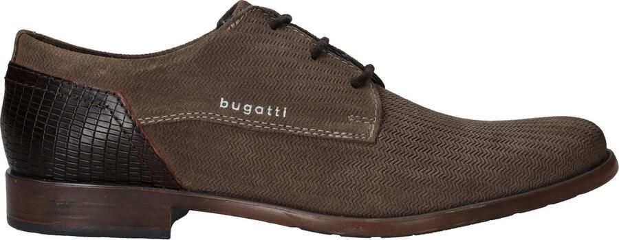 Bugatti Licio Eco Veterschoenen Heren Taupe