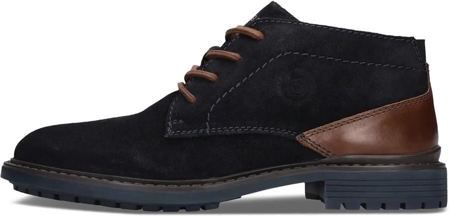 Bugatti Chukka Boots navy bruin