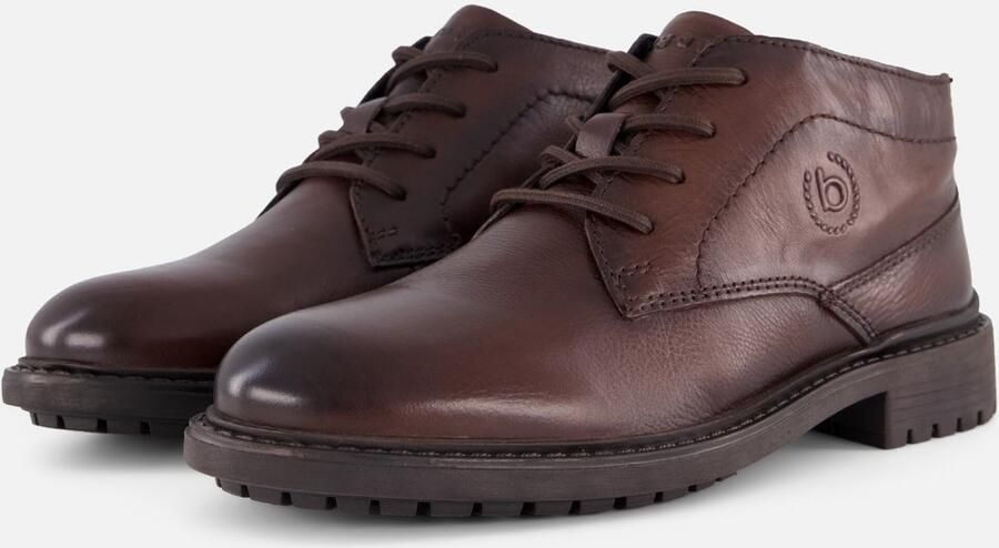 Bugatti Lota Veterschoenen bruin Leer Heren - Foto 4