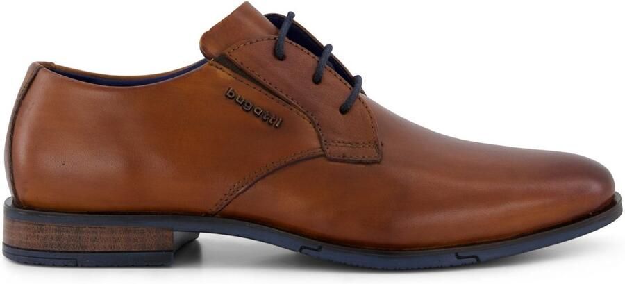 Bugatti Veterschoenen businessschoen avondschuh feestschuh met zijlogo-embleem