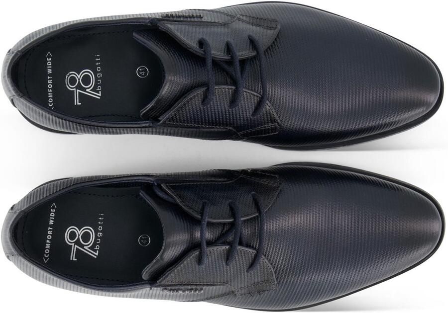 Bugatti Veterschoenen businessschoen avondschuh feestschuh met zijlogo-embleem