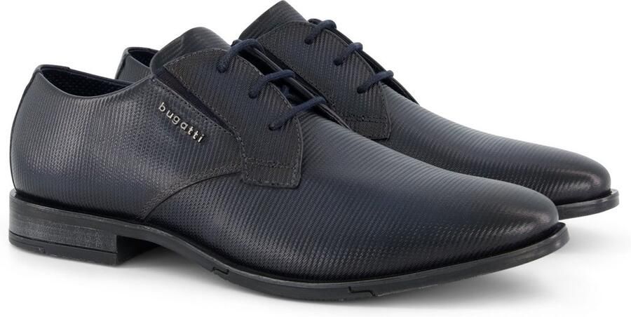 Bugatti Veterschoenen businessschoen avondschuh feestschuh met zijlogo-embleem