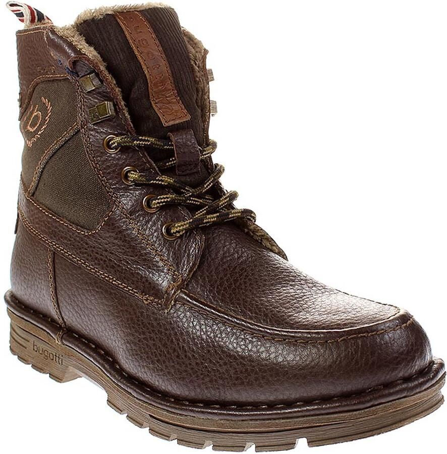 Bugatti PHANTOM Veterschoenen voor heren 321-34950-2269 -6161-donkerbruin