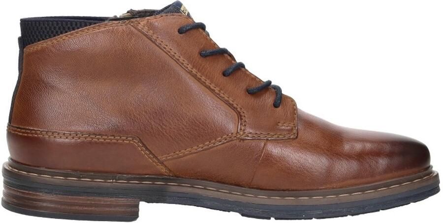 Bugatti Veterschoenen Hoog Veterschoenen Hoog cognac