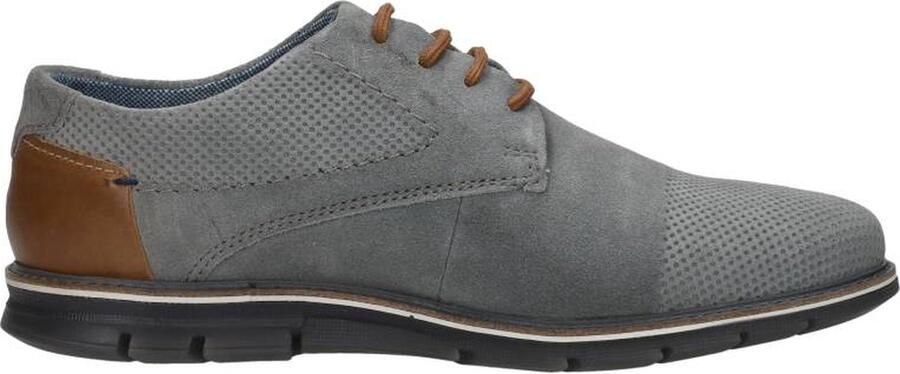 Bugatti Veterschoenen freizeitschoen lage schoen sneaker met siersteken