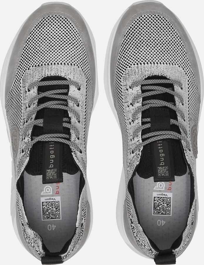 Bugatti Sour Sneakers grijs Textiel Heren - Foto 2