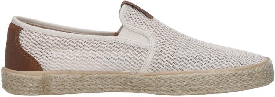 Bugatti Espadrilles crème sand chocoladebruin