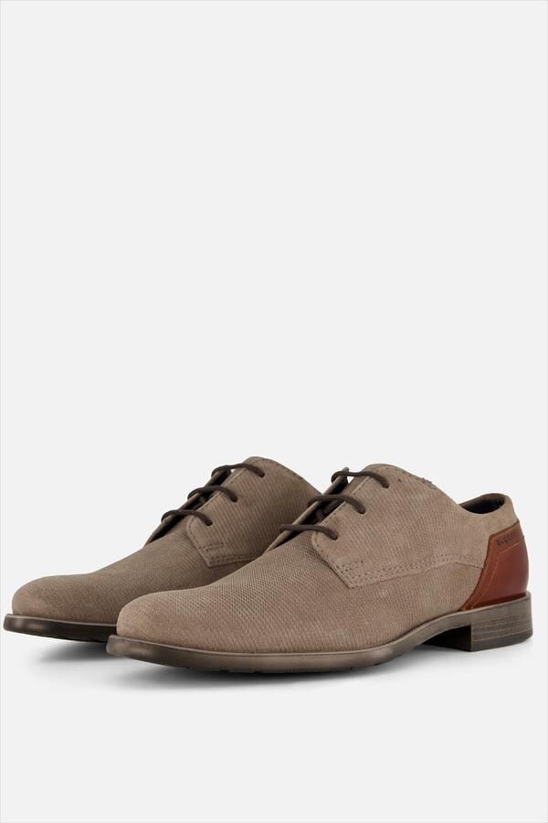 Bugatti Veterschoenen taupe Suede Heren - Foto 2