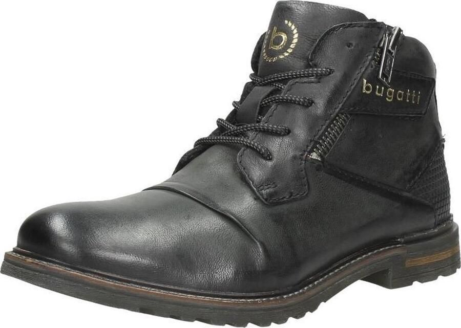 Bugatti Hoge veterschoenen met rits aan de binnenkant - Foto 2