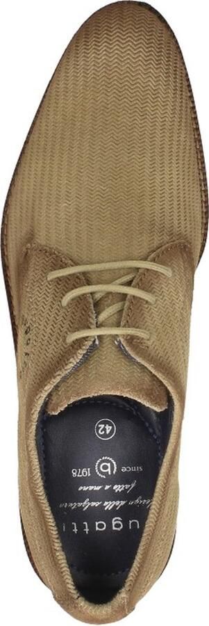 Bugatti Zavello heren veterschoen Beige - Foto 12