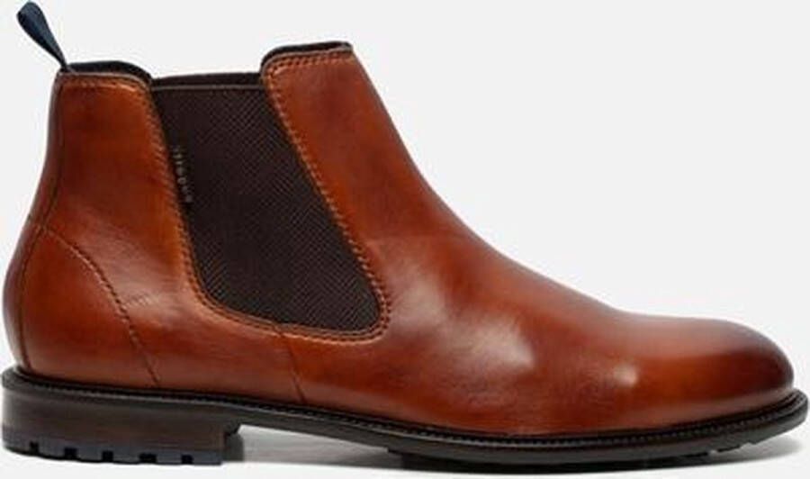Bugatti Chelsea boots Cognac Leer 398216 Heren Leer