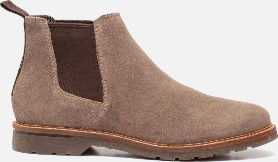 Bugatti Chelsea boots Zeli taupe Suede Heren