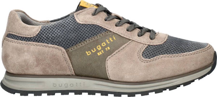 Bugatti Cirino suède sneakers taupe