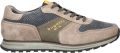 Bugatti Cirino suède sneakers taupe - Bruin