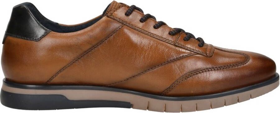 Bugatti Delron Veterschoenen Laag Cognac