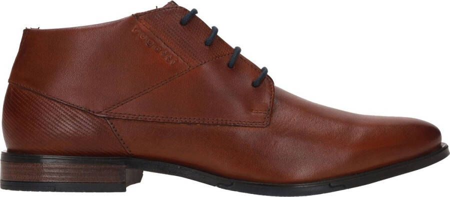 Bugatti Stijlvolle Heren Veterboot in Cognac Brown Heren