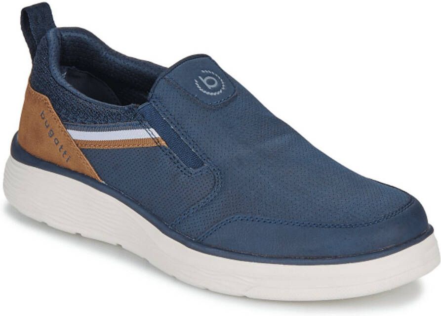 Bugatti Heren Mocassin Blauw
