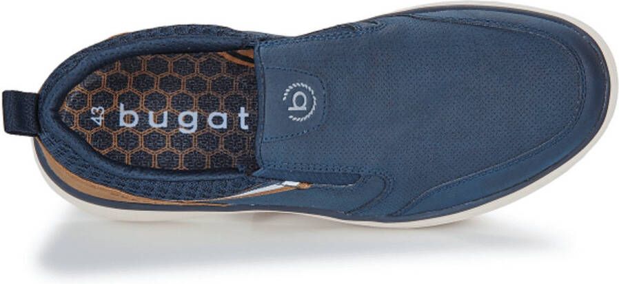 Bugatti Heren Mocassin Blauw