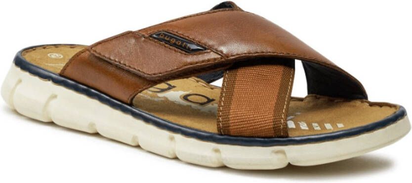 Bugatti Heren Slipper Cognac