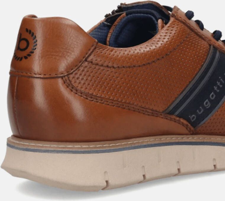 Bugatti Heren Sneaker Cognac COGNA