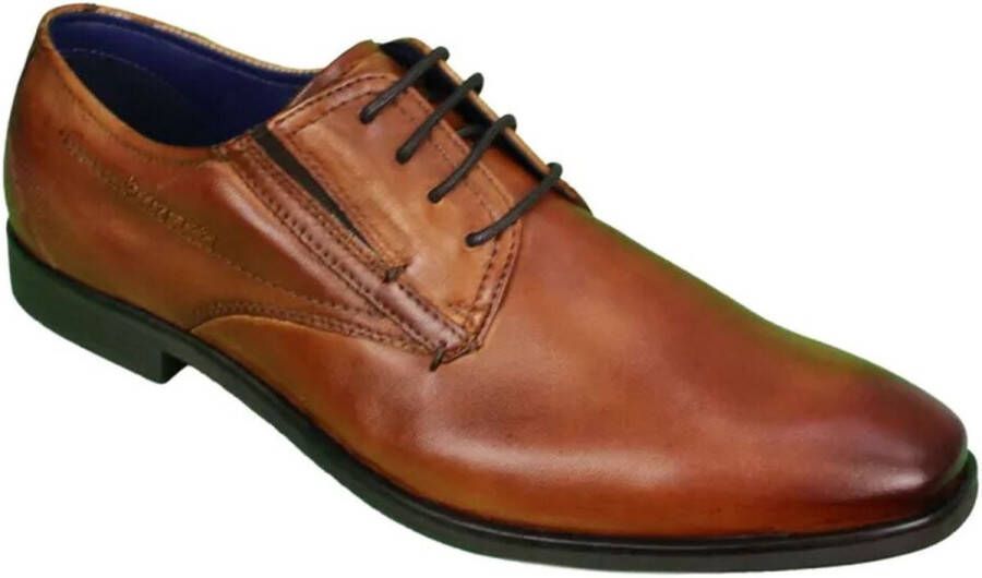 Bugatti Veterschoenen met leren binnenzool vrijetijdsschoen lage schoen veterschoen