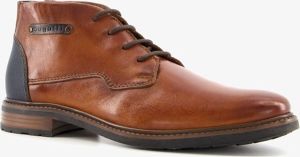 Bugatti Hoge veterschoenen met opzij gestempeld logo