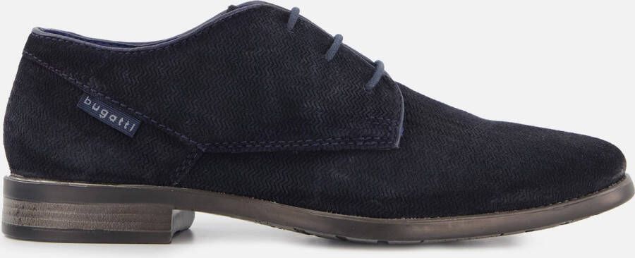 Bugatti Licio Eco Veterschoenen blauw Suede