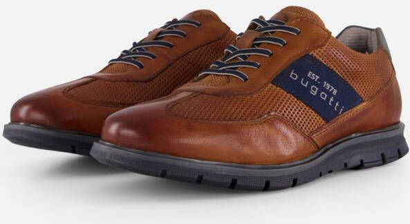 Bugatti limited edition Sneakers cognac Leer