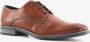 Bugatti Bruin Leren Zakelijke Schoenen voor Mannen Brown Heren - Thumbnail 1