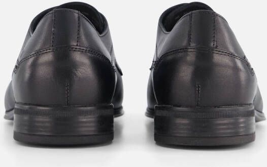 Bugatti Mevit Veterschoenen zwart Leer Heren