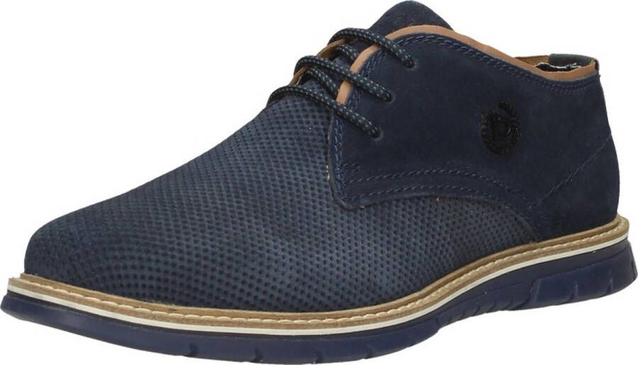 Bugatti Sammy Comfort Veterschoenen Laag blauw