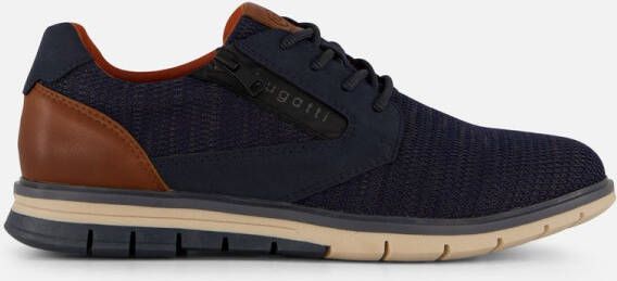 Bugatti Sandman Sneakers blauw Textiel