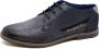 Bugatti shoes Bugatti Heren Veterschoen Fedaro 311-A6S03-3500 Denim - Thumbnail 3