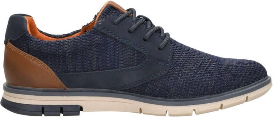 Bugatti Simone Comfort Veterschoenen Laag blauw