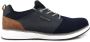 Bugatti Blauwe Vrijetijdssneakers voor Mannen Blue Heren - Thumbnail 2