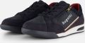 Bugatti Sneakers veterschoen lage schoen vrijetijdsschoen met contrastafwerkingen - Blauw